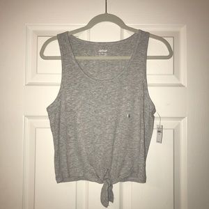 Aerie tank top, front tie, size XL